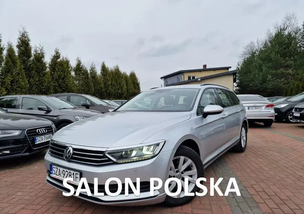 volkswagen passat Volkswagen Passat cena 62800 przebieg: 125000, rok produkcji 2018 z Zawiercie